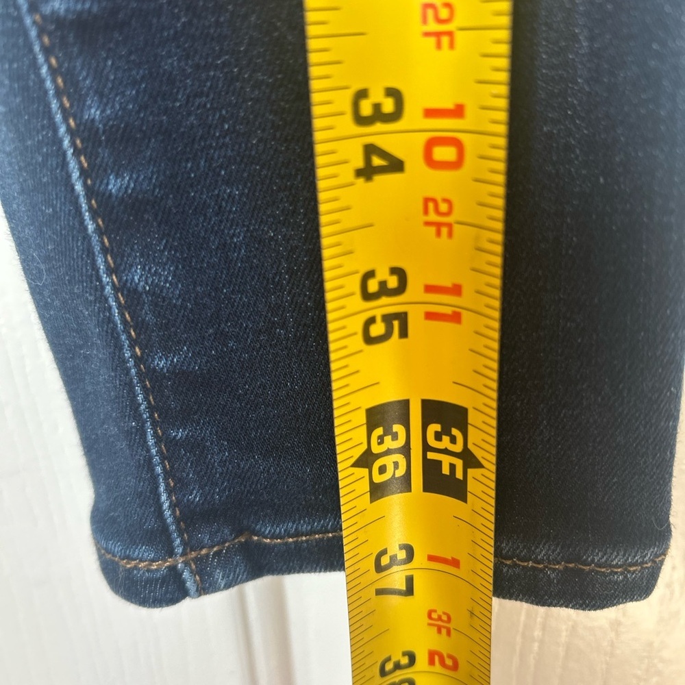 Madewell 9” High Rise Skinny Women's Blue Jeans in Polly Wash Size 25 - Picture 7 of 9